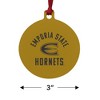 Emporia State University Hornets Aluminum Holiday Christmas Tree Ornament - 3 of 4
