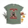 Simply Sage Market Women's Feral Girl Christmas Short Sleeve Garment Dyed Tee - 3 of 4