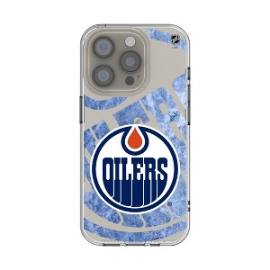 NHL Western Conference Teams Ice Tilt Clear Cell Phone Case for Apple iPhone - 1 of 4