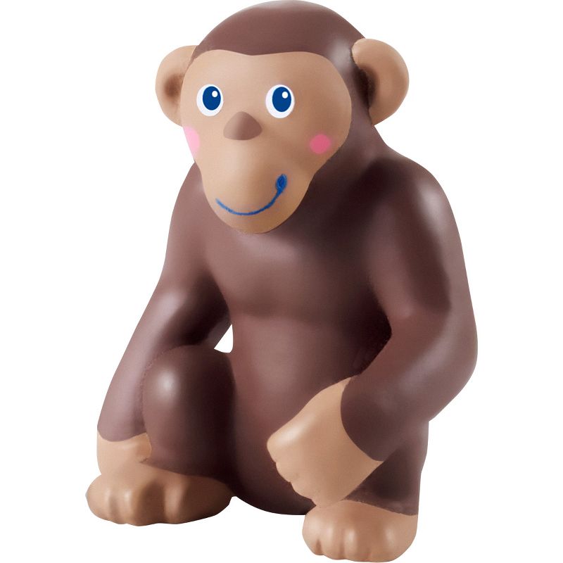 HABA Little Friends Monkey - Chunky Plastic Zoo Animal Toy Figure (2.5" Tall), 2 of 6