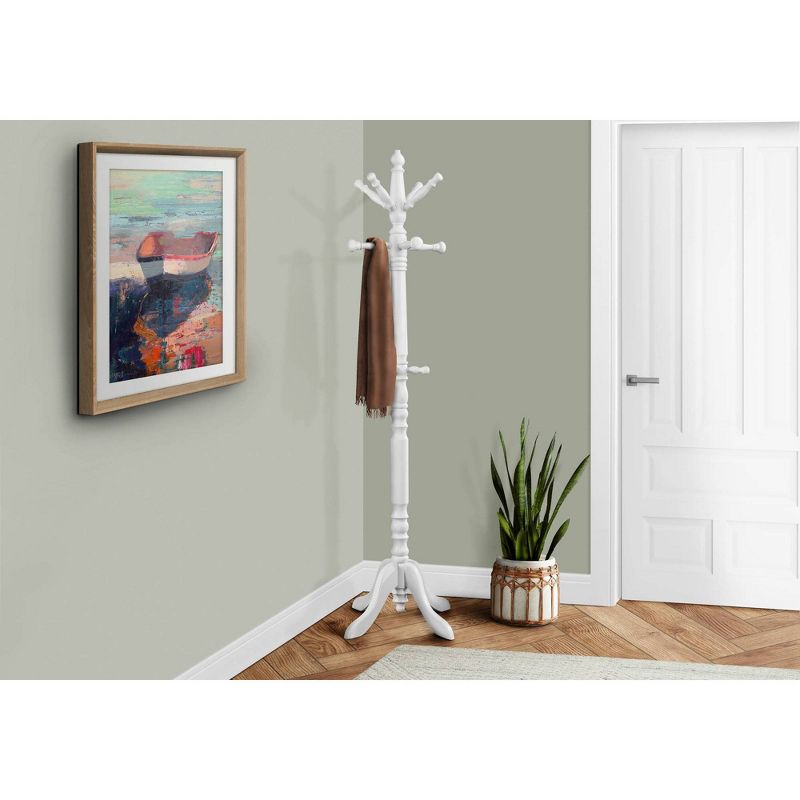 73" Traditional Style Coat Rack - EveryRoom, 3 of 7