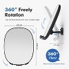 COSMIRROR Fogless Shower Mirror for Shaving with 2 Razor Holders,No-Drilling,360° Rotation, Shatterproof & Waterproof - 3 of 4
