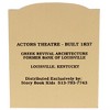 Cats Meow 4.75 In Actor's Theatre Souvenir Landmark Louisville Village Buildings - 2 of 2