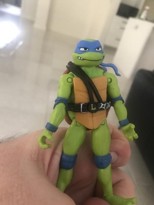  Teenage Mutant Ninja Turtles: Mutant Mayhem 4.5” Leonardo Basic  Action Figure by Playmates Toys : Toys & Games