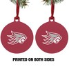 California State University Chico Primary Logo Aluminum Holiday Christmas Tree Ornament - 2 of 4