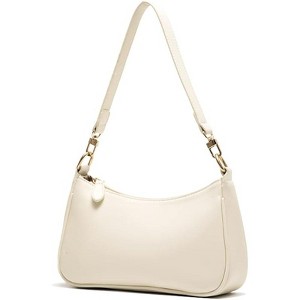 Clutch Tote Handbags with 2 Removable Straps and Zipper Closure Crossbody Bags Shoulder Purse Handbag for Women - 1 of 4