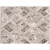 HomeRoots 5' X 8' Silver Abstract Geometric Hand Tufted Non Skid Area Rug - 4 of 4