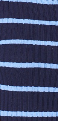 navy rib stripe