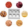 YIYIBYUS Stainless Steel Spice Rack Shelf with Six 1/6 Pans and 6 Ladles - 4 of 4