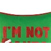 C&F Home I'm Not Santa Embroidered Small Petite Throw Pillow - 2 of 4