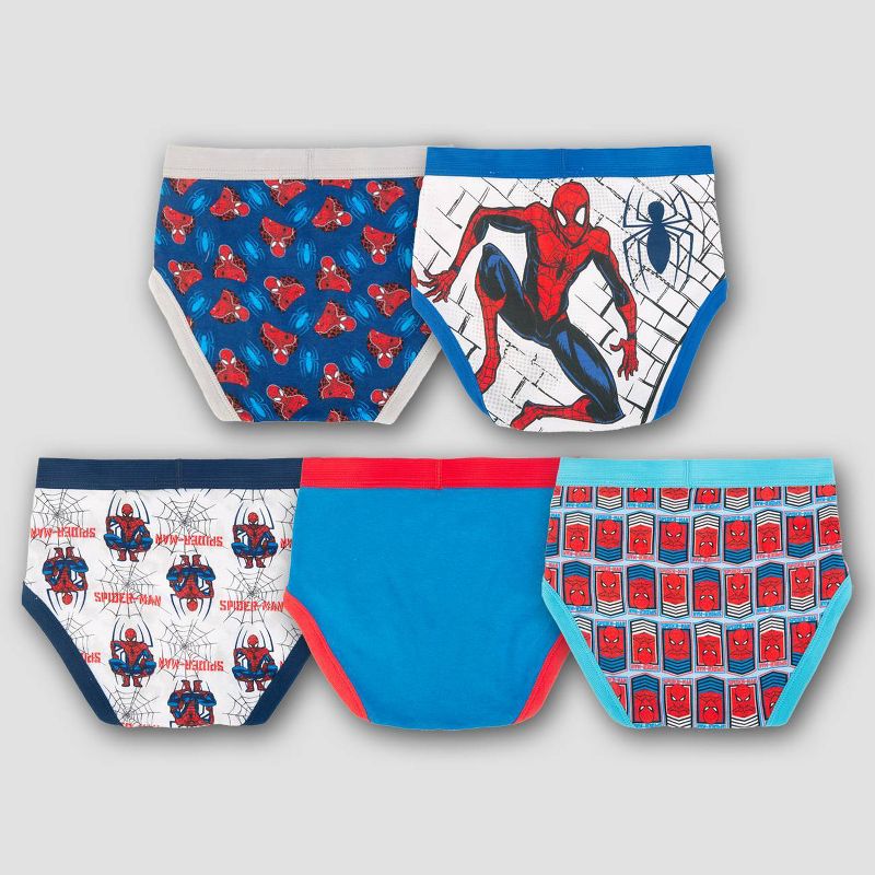 Boys' Marvel Spider-Man 5pk Underwear, 3 of 6