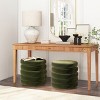 OUTSUPPLY Storage Ottoman, Hidden Compartment, Non-Slip Feet, Medium Firm Seat for Living Room - 3 of 4