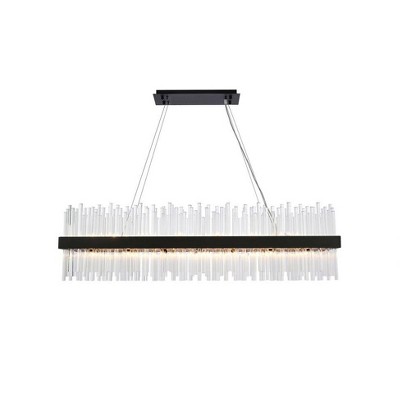 Elegant Lighting Dallas 28 - Light Chandelier in  Black