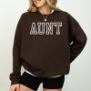 Simply Sage Market Embroidered Aunt Outline Sweatshirt - 2 of 4