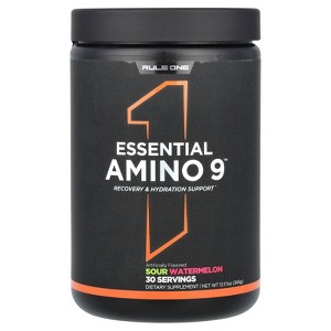 Rule One Proteins Essential Amino 9, Sour Watermelon, 12.17 oz (345 g) - 1 of 2
