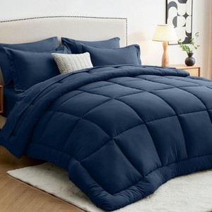 BAGOKIE Comforter Set 5/7 Pieces Reversible Bed in a Bag - 1 of 4