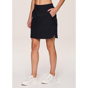 RBX Active Women's Longer Length Quick Drying Lightweight Travel Tennis Golf Skirt with Built-In Shorts and Pockets - 1 of 4