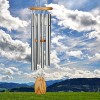 Woodstock Windchimes Blowin' in the Wind Chime, Wind Chimes For Outside, Wind Chimes For Garden, Patio, and Outdoor Decor, 34"L - image 2 of 4