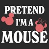 Mens Mickey & Friends Pretend I Am a Mouse T Shirt - 2 of 4