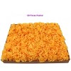 Floral Home 5" Stem Long Gold Yellow Carnation Pick - 100-Piece - 3 of 4