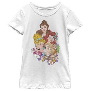 Girl's Disney Artistic Portrait T-Shirt
