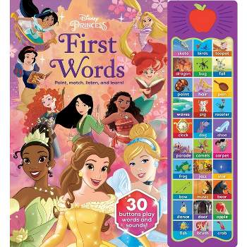 Disney Princess: First Words Sound Book - by  Pi Kids (Mixed Media Product)