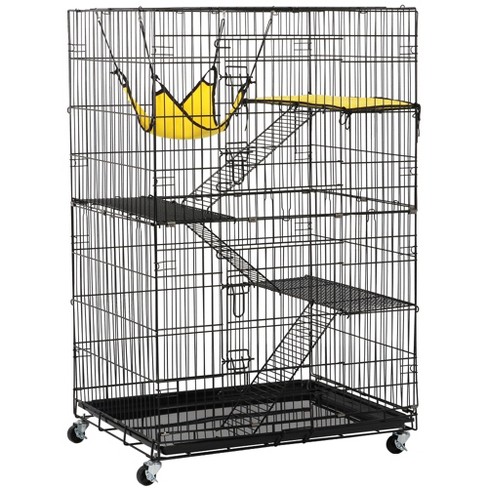 Cat cage outlet on wheels