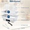 9QT Stainless Steel Chafing Dish Buffet Set, Food Warmer with Temperature Control & Transparent Roll Top Lid for Parties, Banquets, Buffets - 3 of 4