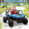 24v Ride On Toys for Big Kids - 2 Seater Kids UTV w/Parent Remote, 3.1 MPH, Music, LED Lights & Seat Belts - Over 3 Years - 4 of 4