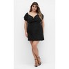 Women's Plus Size Marcie Dress - black | CITY CHIC - 3 of 4