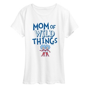 Women's - Dr. Seuss - Mom of Wild Things Short Sleeve Graphic T-Shirt - 1 of 4
