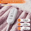 Tie Dye Electric Blanket, Soft Washable Electric Blanket, Heating Blanket for Bedding, With 5 Heat Settings - 3 of 4