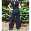 Women's Angel Sleeve Jumpsuit - APRICOT - 3 of 4