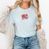 S.W.Smiley Be Mine Hearts Distressed - Women's Short Sleeve Graphic T-Shirt - 3 of 4