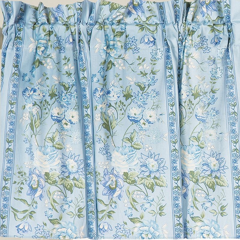 C&F Home Chinz Blue Valance Collection, 3 of 4