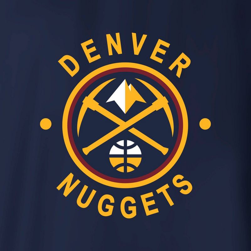 NBA Denver Nuggets Women&#39;s Dolman Short Sleeve T-Shirt, 4 of 5