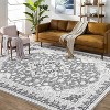 Washable Area Rug for Living Room, Bedroom, Dining, Vintage, Non-Slip, Stain-Resistant - 2 of 4