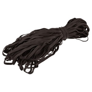 Unique Bargains Flat Elastic Band for Sewing Braided Stretch Strap Cord Rope for Wigs Craft DIY - 1 of 3