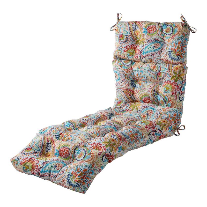  Kensington Garden Outdoor Chaise Lounge Cushion, 1 of 11