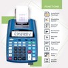 CATIGA 2025 Printing Calculator 10 Key, Desktop Home Office with Paper Roll, Accounting & Finance, Blue - 4 of 4