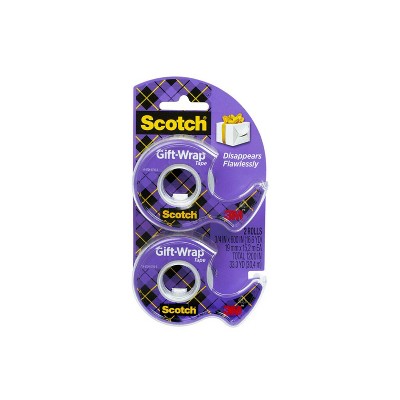 Scotch Satin Finish Gift Wrap Tape Dispensered Rolls - Shop Tape at H-E-B
