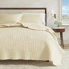 Great Bay Home Detailed Channel Stitch All-Season Reversible Quilt Set With Shams - 4 of 4