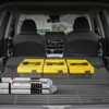 VEVOR Cargo Mats Compatible with Toyota Kluger & Highlander 2020-2024, Custom Fit TPE Cargo Liner Set for SUVs, Trunk Mat and Backrest Mats, Black - 2 of 4