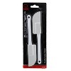 Chef Craft 6" Long Mini Spatula / Bowl Scraper 2pc Set - 2 of 2