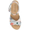 Journee Collection Womens Valentina Ankle Strap Platform Sandals - 4 of 4