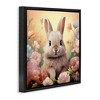 Stupell Industries Bunny in Meadow, 25" x 25" - 3 of 4