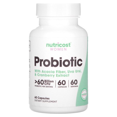 Nutricost Women, Probiotic , >60 Billion CFU, 60 Capsules