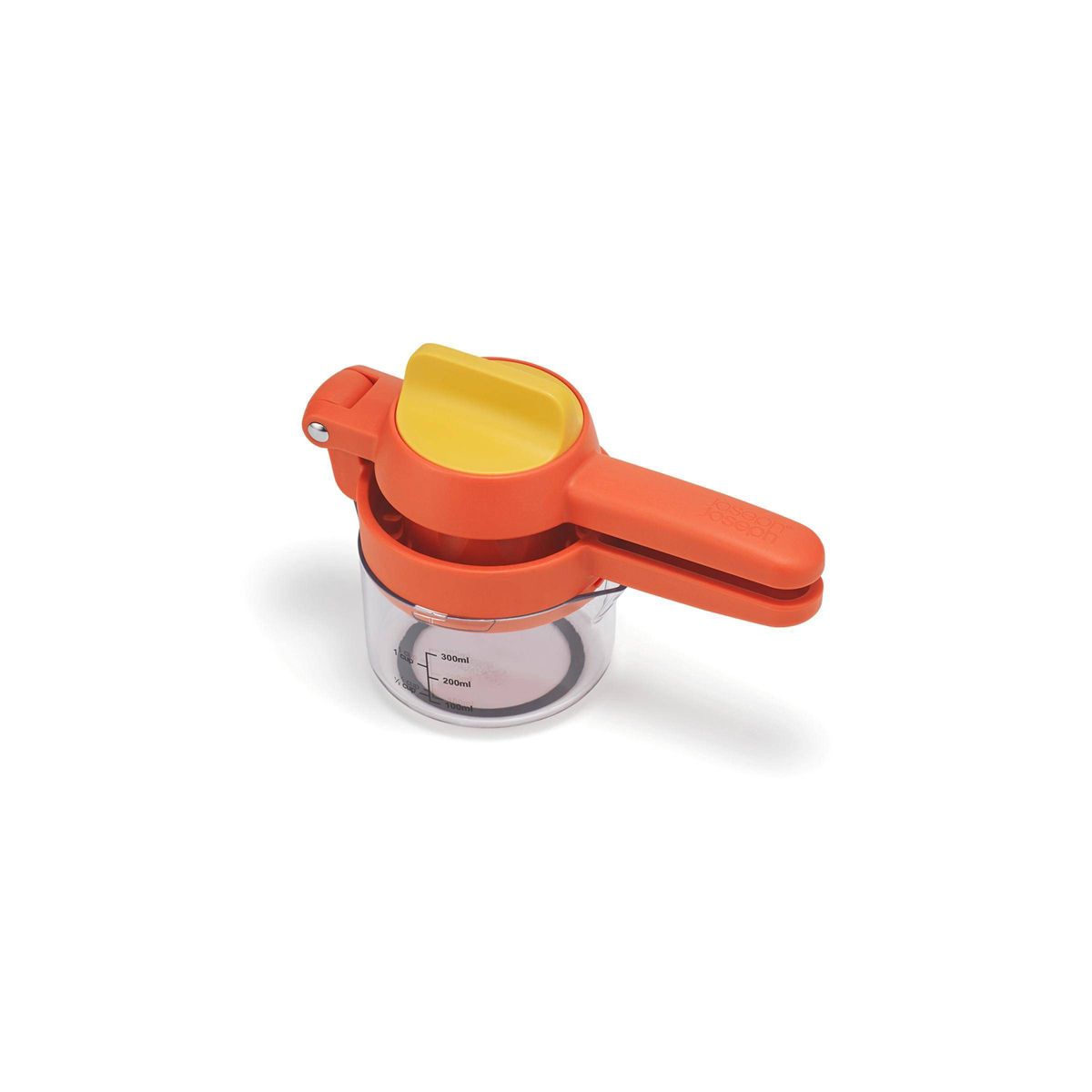 Joseph Joseph Juice Max Plus Dual Action Citrus Press with Measuring Cup