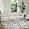 Emma and Oliver Modern Design Geometric Bohemian Low Pile Area Rug - 3 of 4