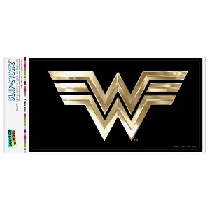 Wonder Woman 1984 Golden Logo Automotive Bumper Sticker - 1 of 4